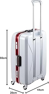 イノベーター スーツケース カードキー 消音キャスター INV58 60Lおまけ Amazon | [イノベーター] スーツケース グッドサイズ カードキー 消音