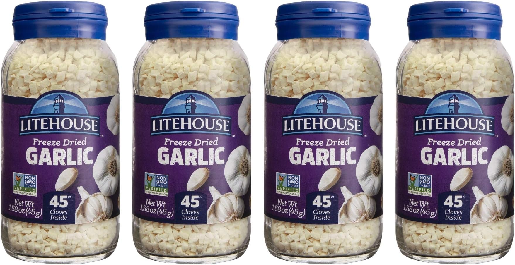 Litehouse Freeze Dried Garlic Garlic, Substitute for