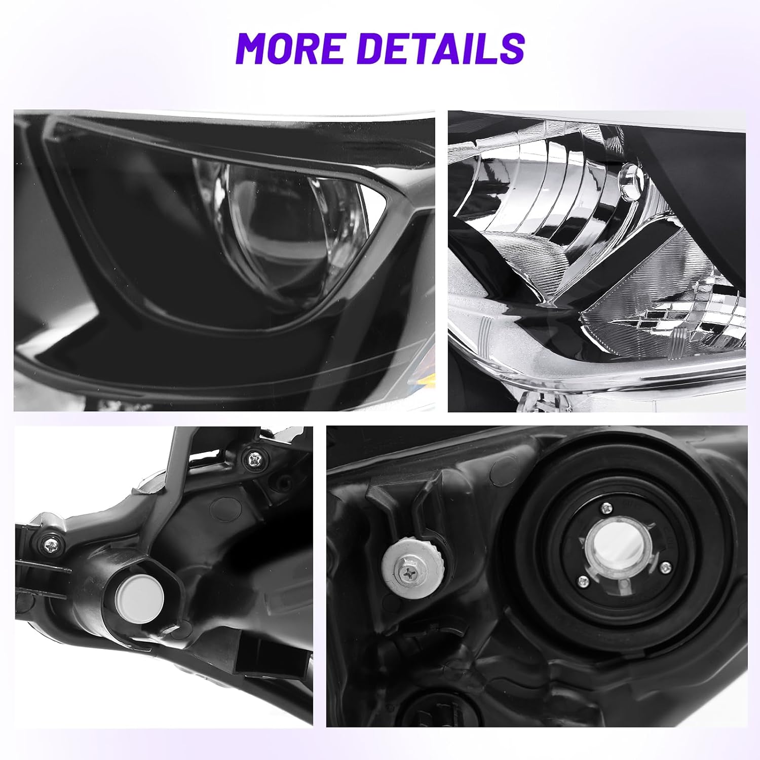 Headlight Compatible with 2014-2016 Toyota Corolla Base/CE/C/LE Eco/LE/L/S Plus/S/Sedan 4-Door LED Headlamps(Driver Side(Left))