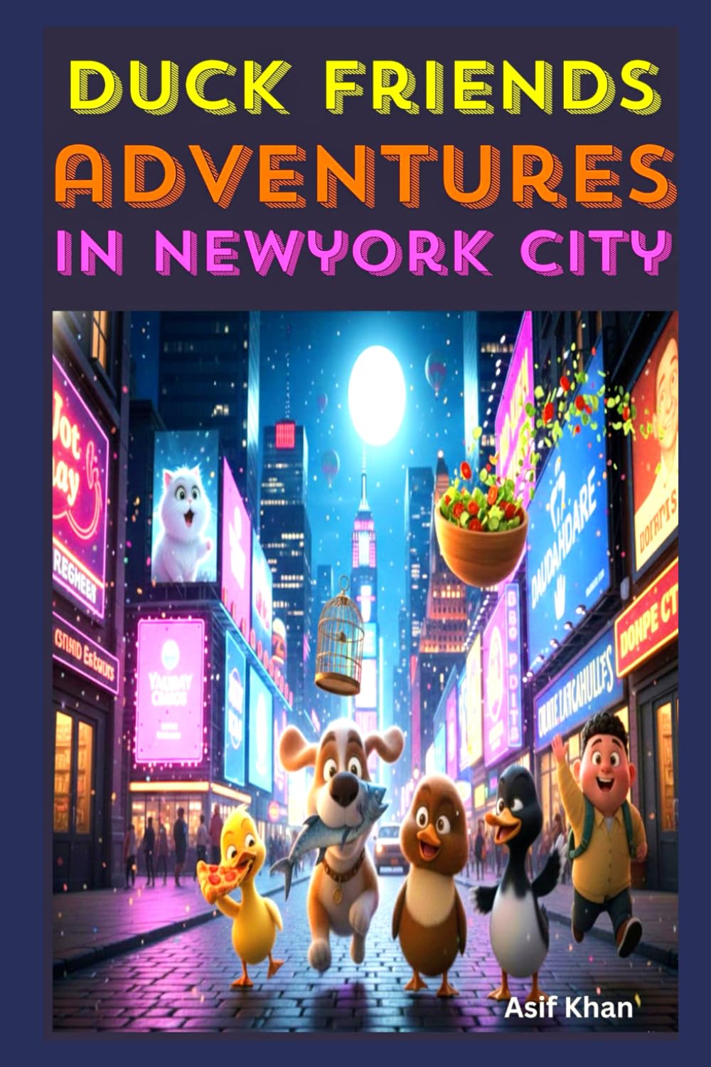 Duck Friends Adventures in New York City: Kids Story Book