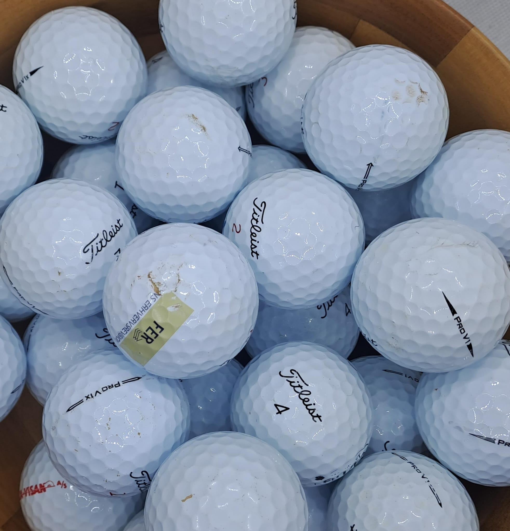 SDP Golf Balls โ Premium Used Lake Pro V1/ Pro V1x Mix A/B Grade Recycled Lake Balls for Titleist Golf Balls - Used, Not New - Pack of 20