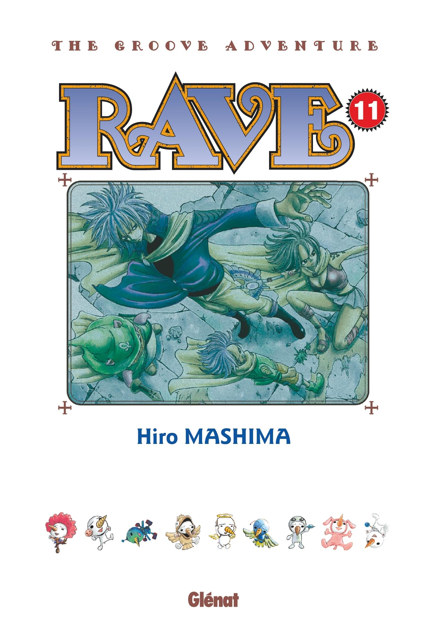 Rave - Édition originale - Tome 11 - Hiro Mashima - Glénat - broché - Manga