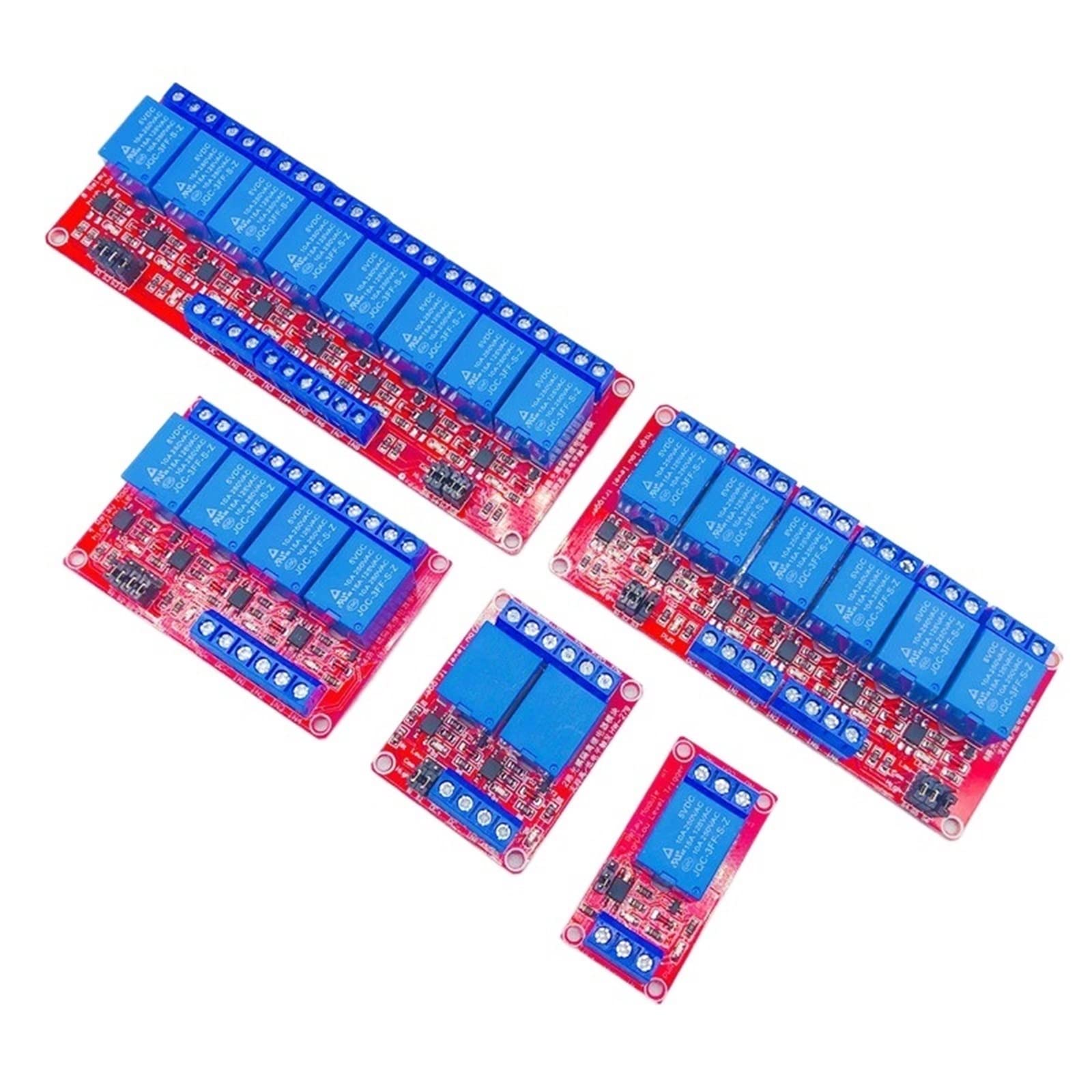 Module de relais sans parasite électrique avec isolation optocoupleur 5V 12V 24V