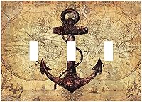 Vista 37 de Placa Cubierta de Interruptor de Luz de Palanca Individual con Diseño de Flor Botánica en Tablero de Madera Rústico Estilo Granja - Placa de Pared