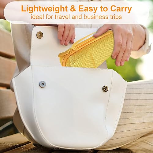 Vista 11 de co2CREA Estuche rígido compatible con cepillo de limpieza facial sónico NågraCoola CLIE (violeta)