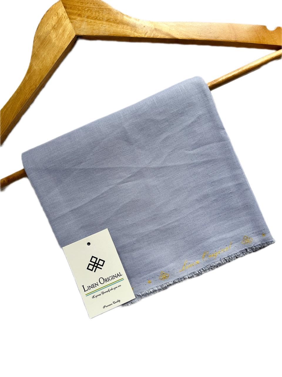 Linen Original-100% Pure Linen Shirt Material in Solid Colours (1.60 Meter Length 58 inches Width 70 Lea Fabric (Lavender)-picture-22
