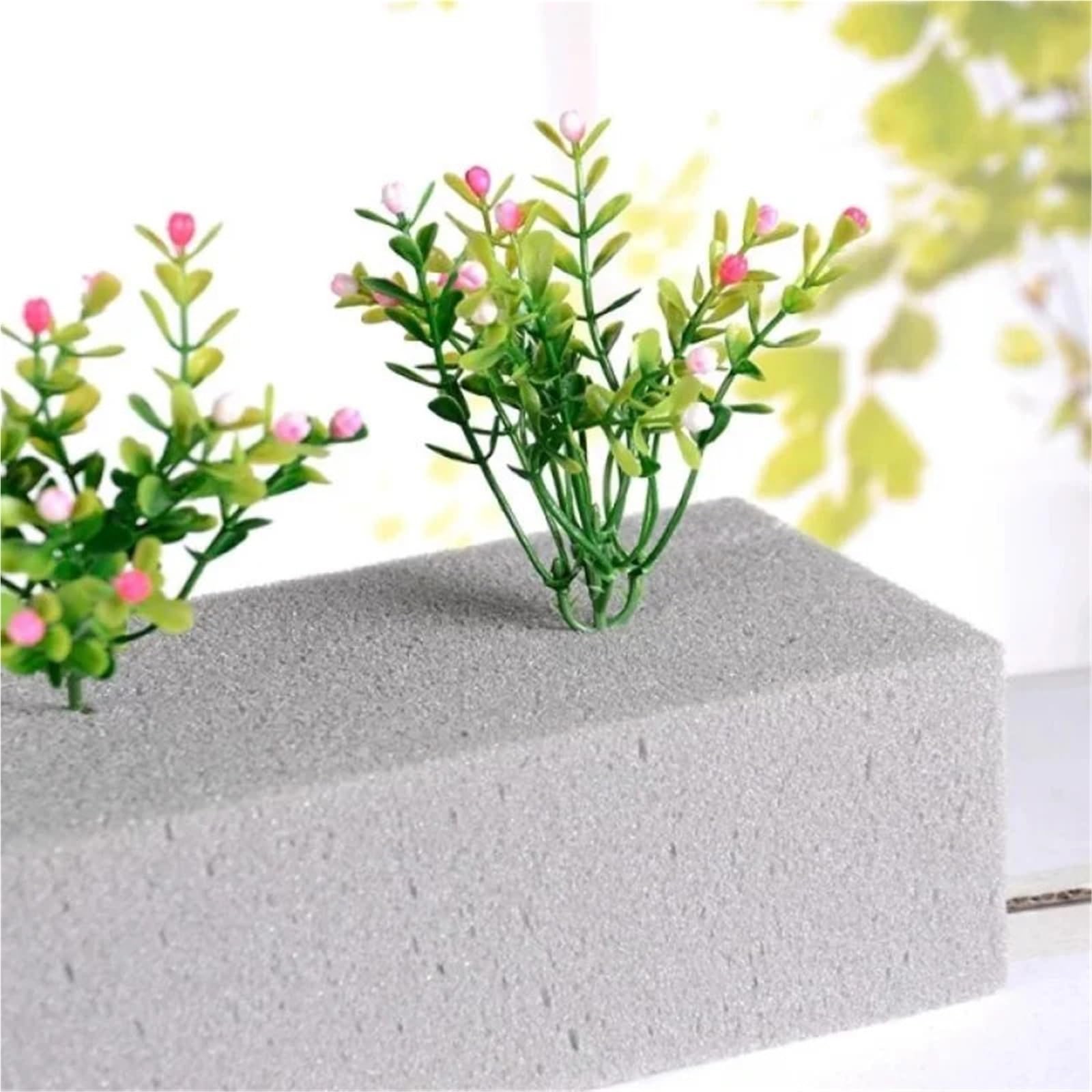 Espuma Floral Redonda 12pcs Wedding Diy Flower Floral Fresh Blocks Foam Mud Bricks Dry Wet Arrangement Sponge Para Bodas, Pasillos, Fiestas
