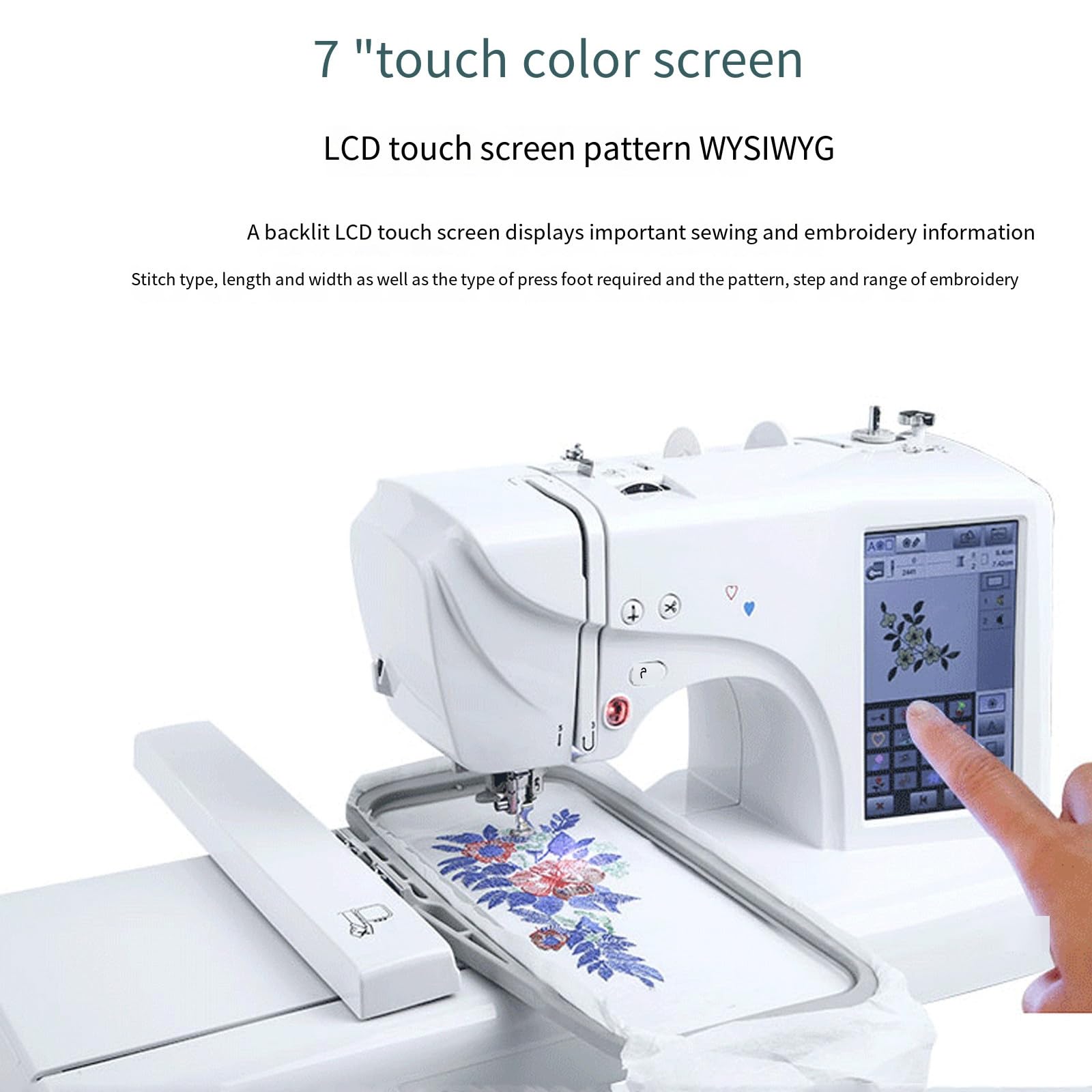 Automatic Embroidery Machine, Professional Sewing Machine Kit, 4