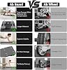 Pilates Board - Pilates Reformer Set, Multi-Purpose Foldable Pilates Reformer Board for Home