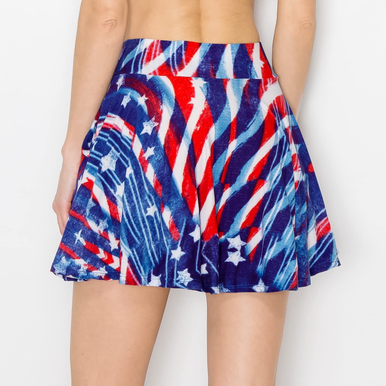 ALWAYS Gonna da tennis svasata da donna - gonna da tennis a pieghe a vita alta casual elasticizzato, JC3267/1759, XL