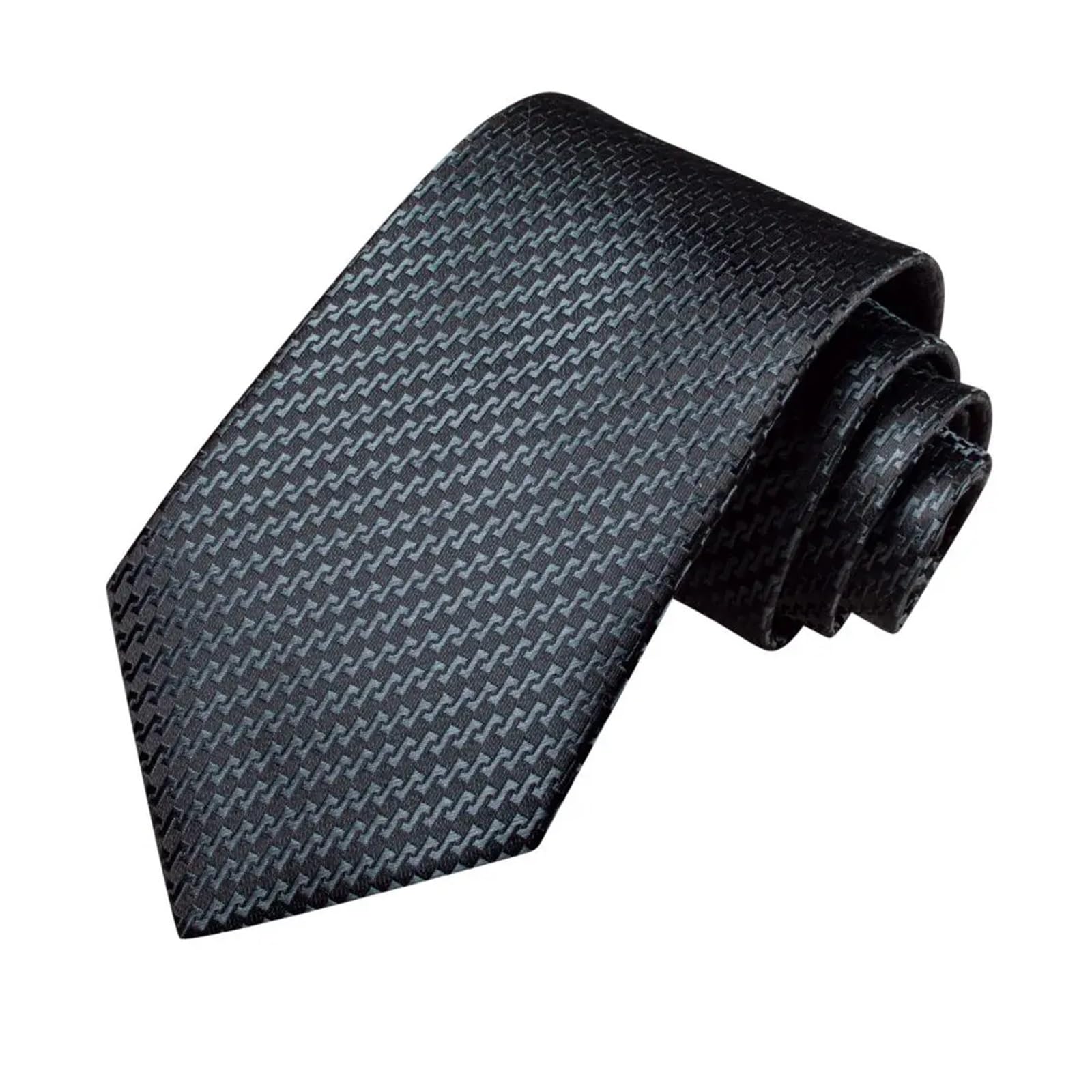 Corbata de seda Hi-Tie for hombre, elegante corbata, pañuelo bolsillo, gemelos, accesorio boda for novio Para Boda, Fiesta, Negocios