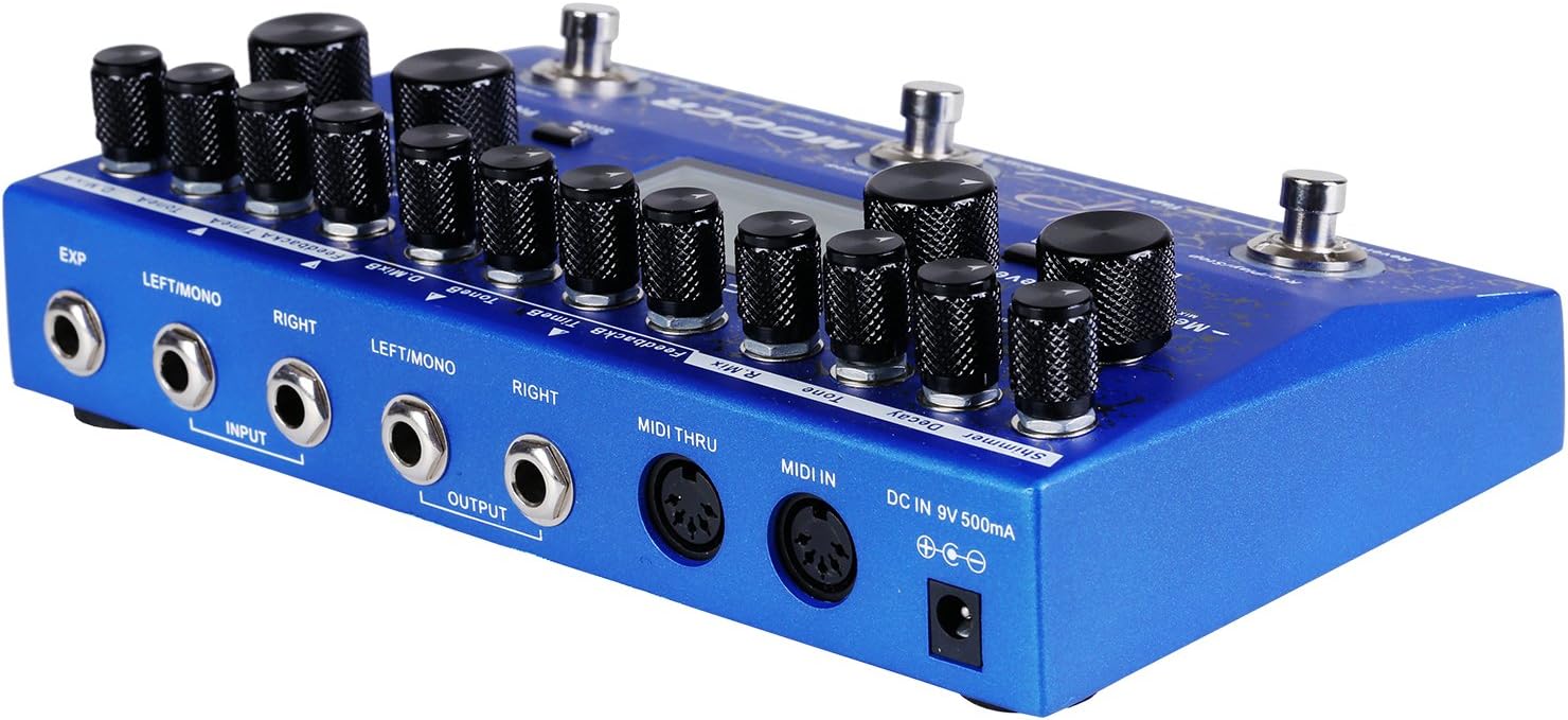 MOOER Ocean Machine TDL3 rear view bağlantılarla