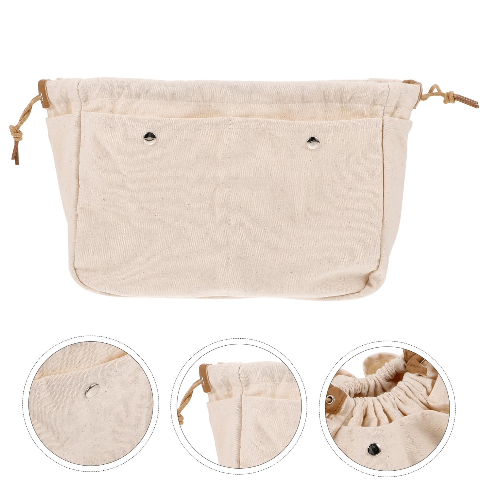Beavorty 3stücke Tragbare Kosmetiktasche Mit Zugband Praktischer Toilettenorganizer Für Reisen Große Kapazität Stilvolles Design Geeignet Für Damen Und Herren