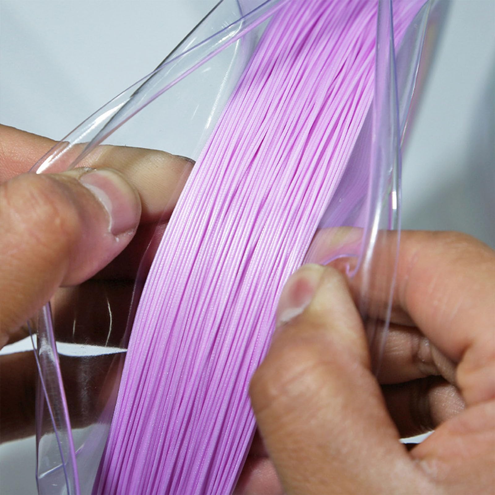 Cuerda de bádminton profesional de 200 m de longitud, cuerda de nailon para juego constante y uso extendido, línea de nailon