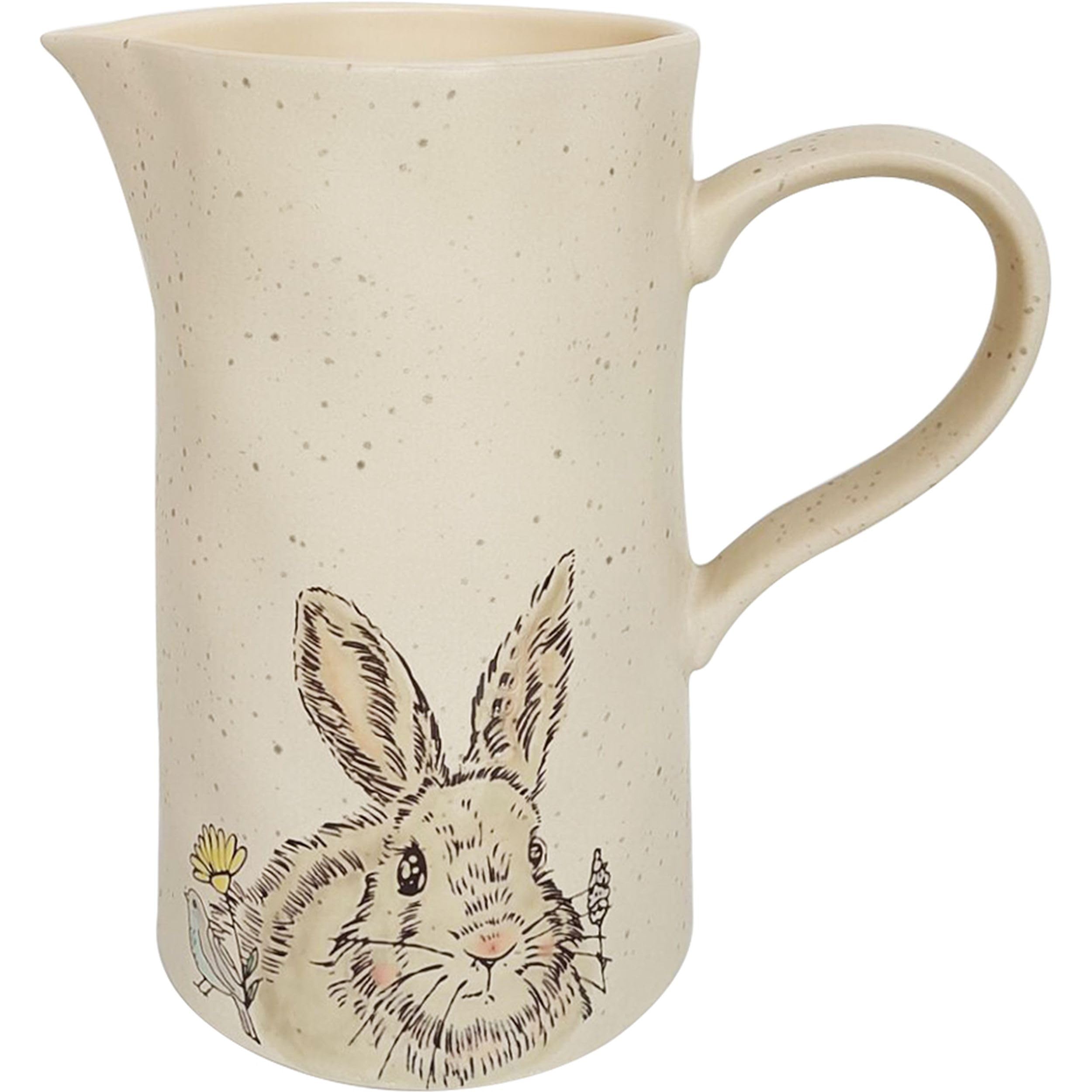Amazon.com: Blue Sky Clayworks Evergreen Bunny Pitcher, 1 Liter