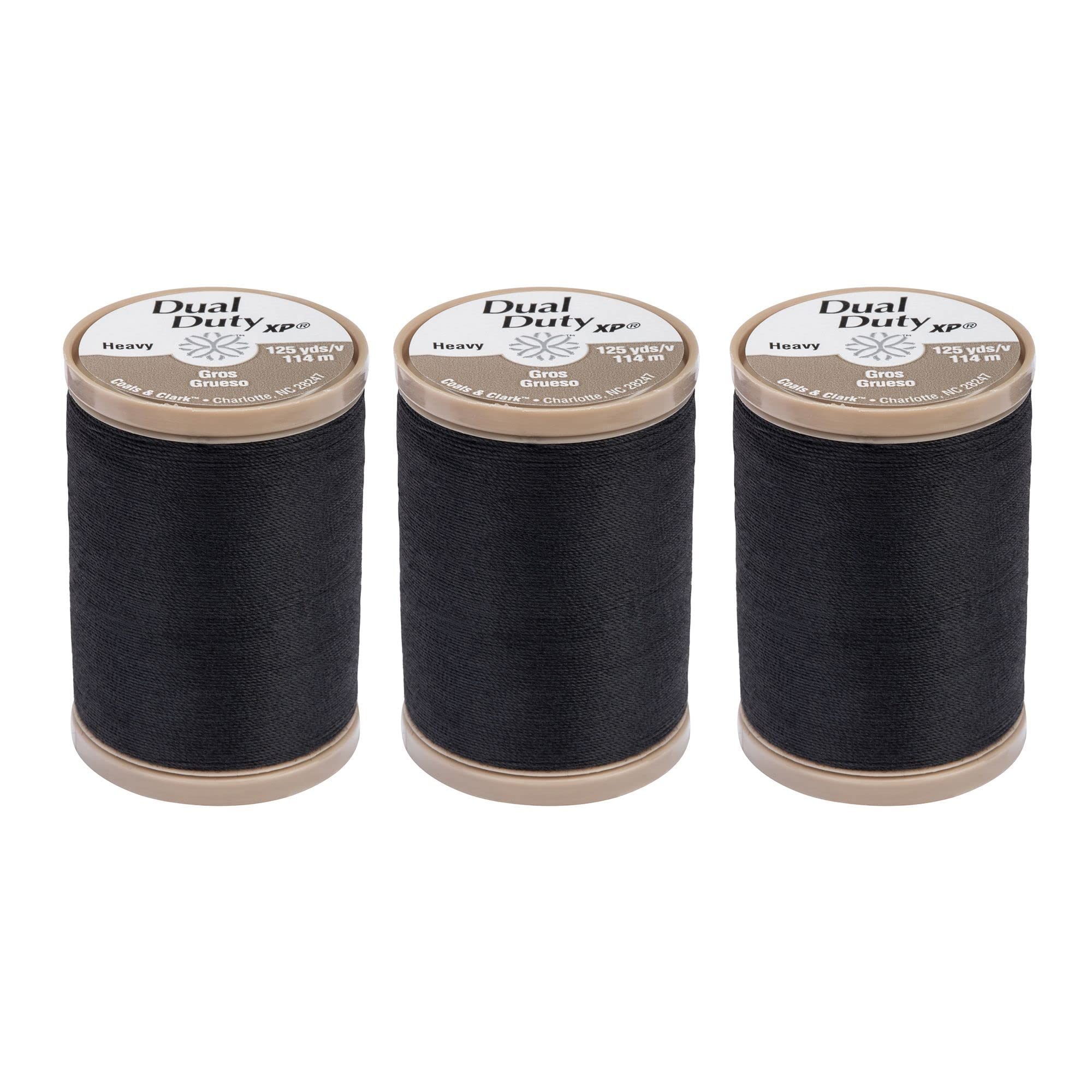 Amazon.com: C&C Dual Duty XP Heavy Thread - 3 Pack of 125y/114.3m ...