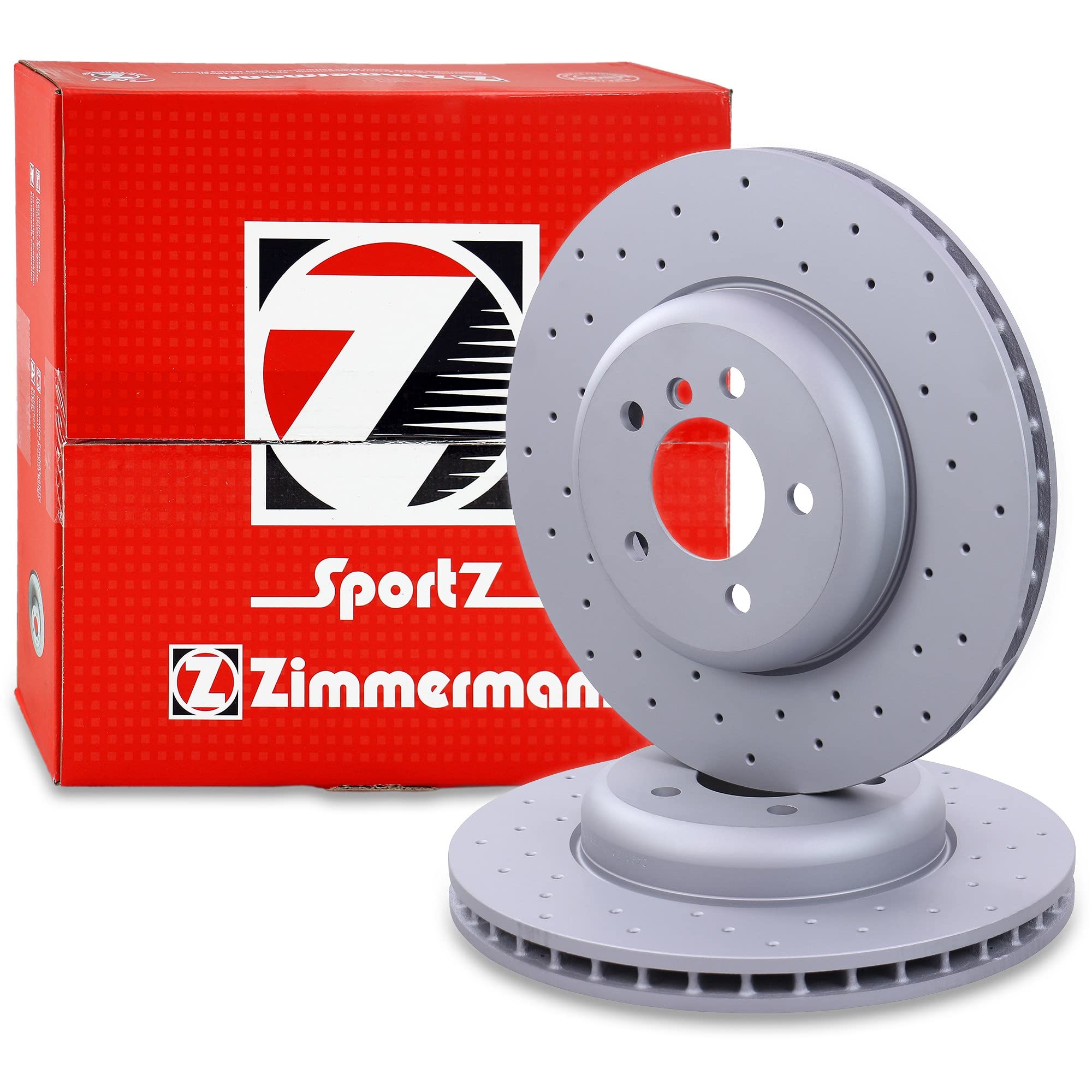 ZIMMERMANN Bremsenset Vorderachse inkl. Sport Bremsscheiben Coat Z vorne Ø