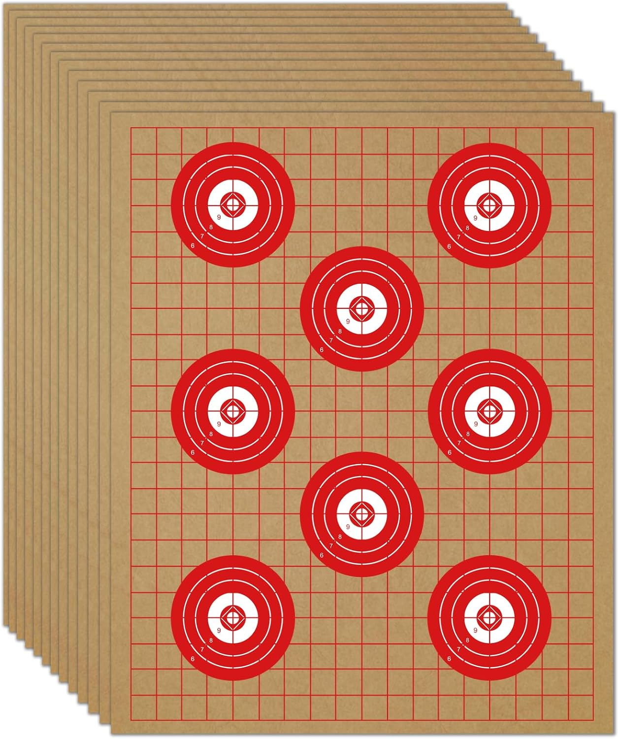 KNINE OUTDOORS Cardboard Target for Shooting Paper Shooting Targets Silhouette Targets for Shooting 13