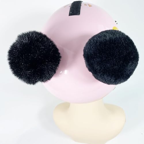 Miniatura 3 de Bolas redondas suaves para decoración de casco, accesorios de casco, 2 unidades para motocicleta, bicicleta, casco de esquí, diseño reutilizable