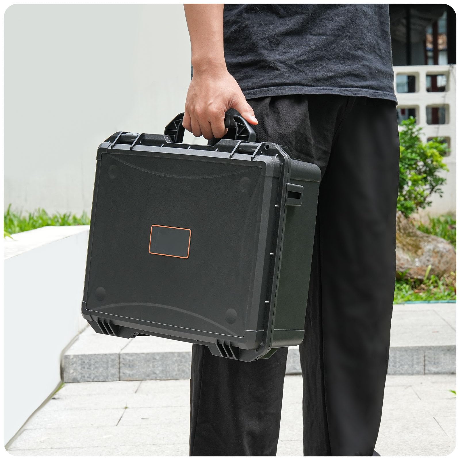 Kompakte Tragetasche für Avata 360 Gear Bag mit wasserabweisendem Design, abschließbaren Riegeln und Griff, stoßfeste UAV-Tragetasche