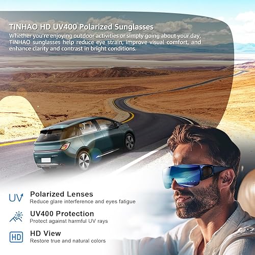 Miniatura 3 de Gafas de sol polarizadas para hombre con lentes espejadas