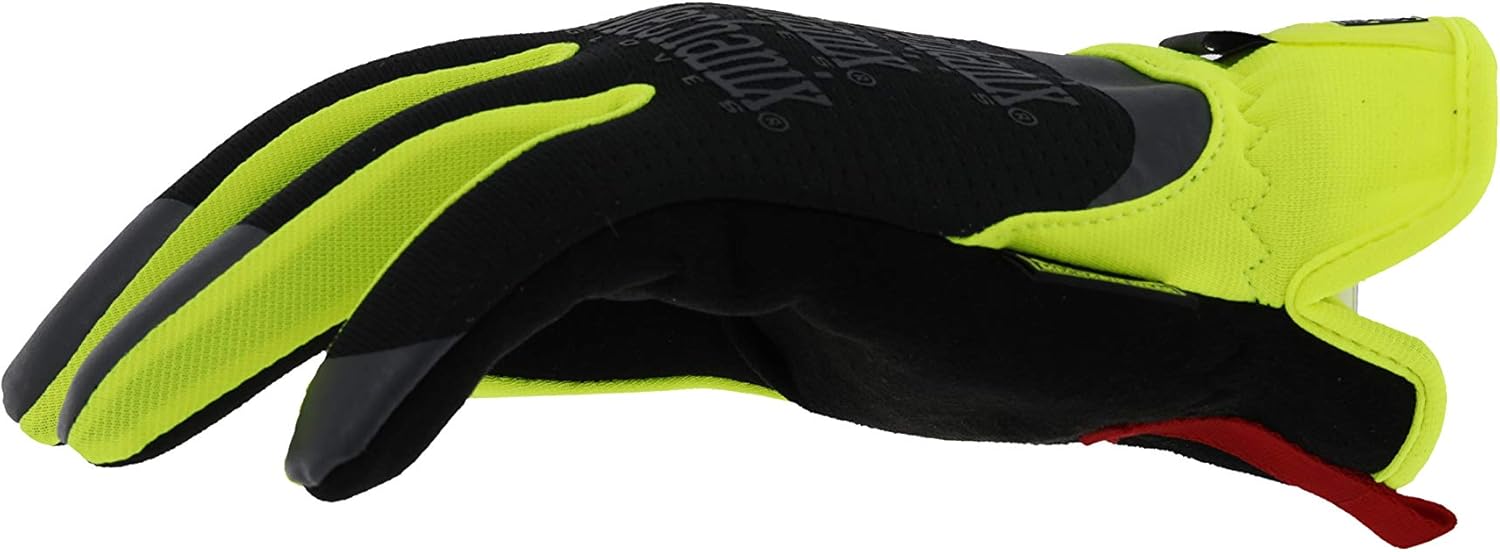 Mechanix Wear: FastFit E5 Work Gloves (Medium, Black/Fluorescent Yellow)
