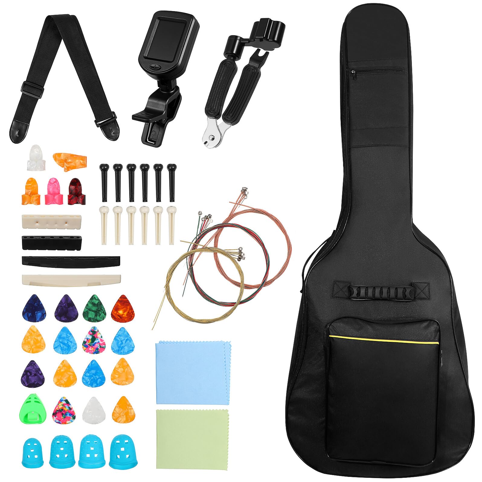 Obudowy Gitary Wybierz Uchwyt Na Gitarę Torba Gitary Akustycznej Torby Gitarowe Rękaw Ochronny Guitar Holder Przechowywanie Gitarowe Akcesoria Do Losowy Kolor