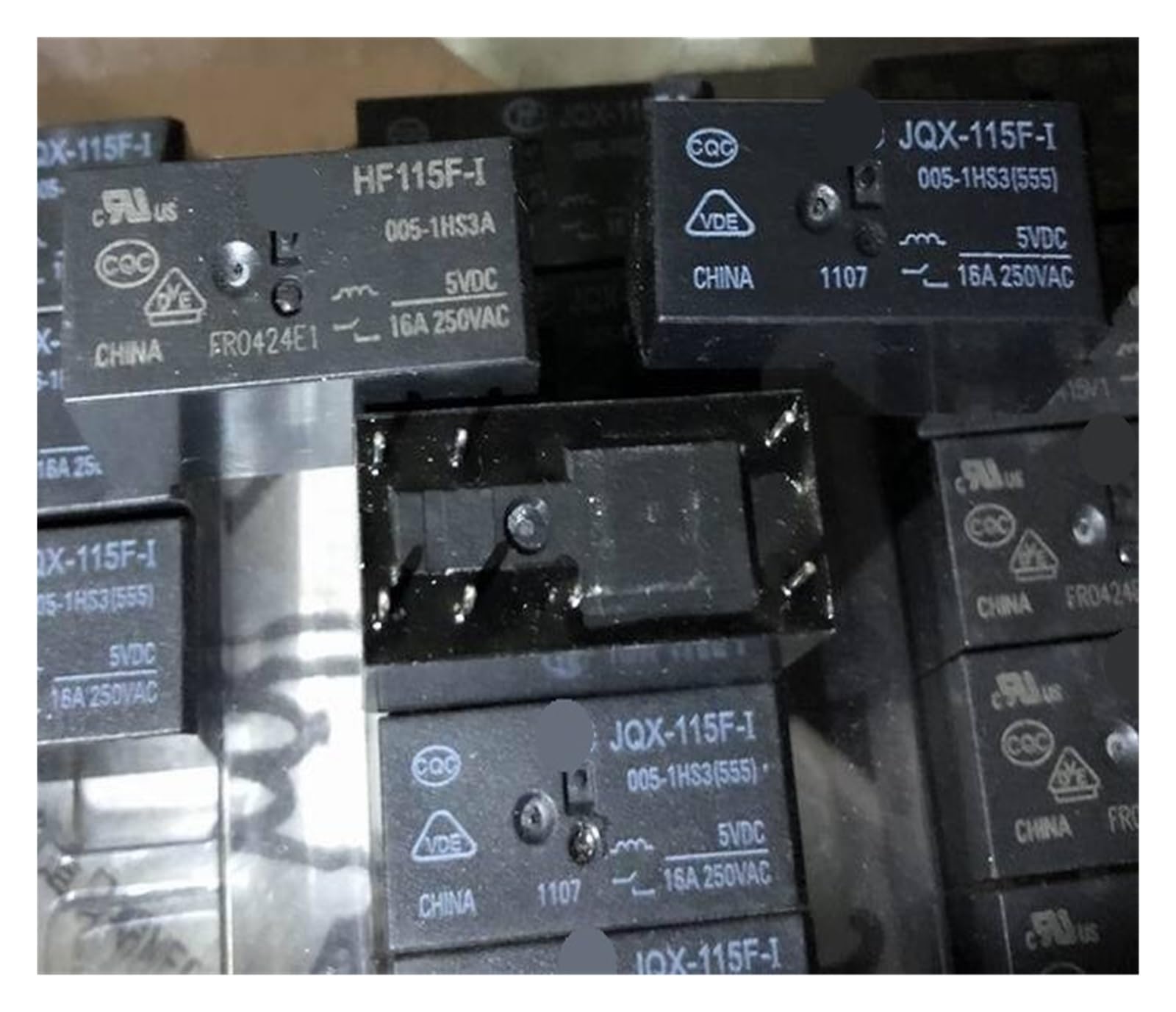 Yzwrwrmktb One Color 1Pc Jqx-115F-I 005-1Hs3 Relay 6Pins
