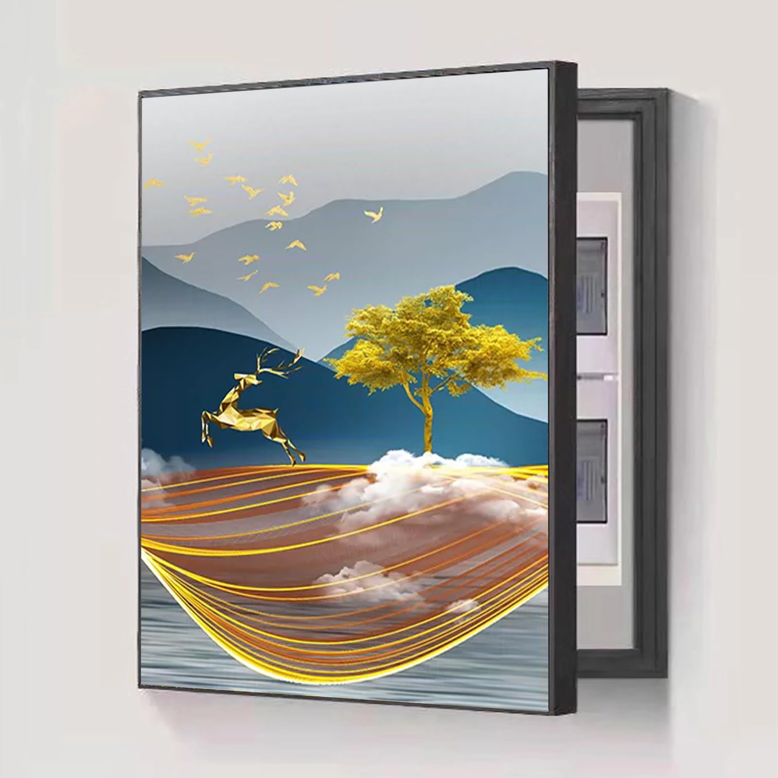 Tableau décoratif pour panneau électrique et décoration murale DIY - 8