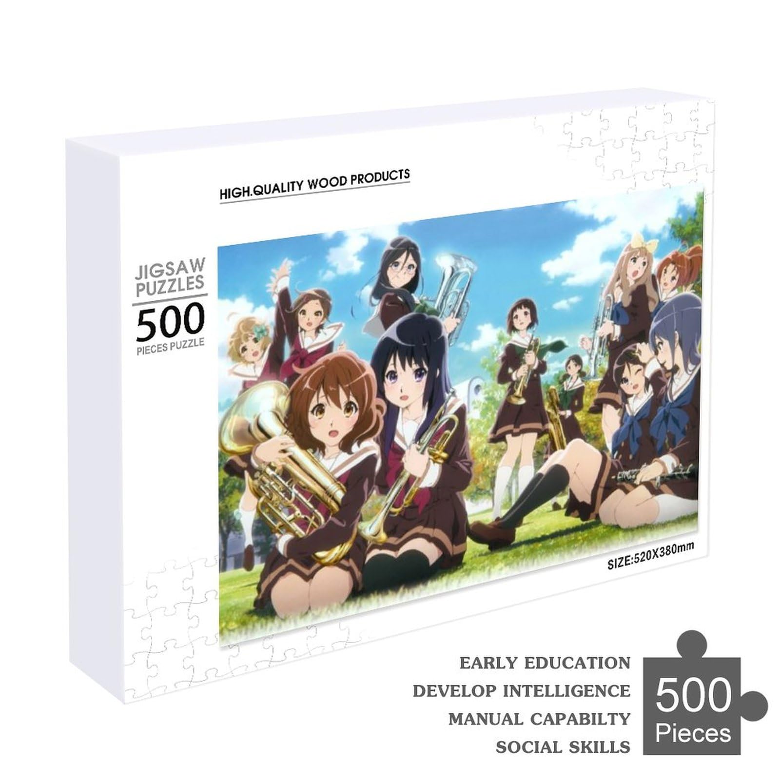 Amazon.co.jp: 響けユーフォニアム パズル ジグソーパズル 木製