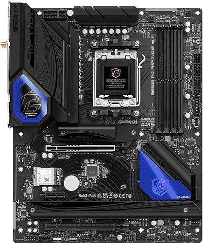 Miniatura 3 de ASRock B650E PG Riptide WiFi AM5 Ryzen 7000 AMD B650 SATA 6Gbs DDR5 ATX placa base