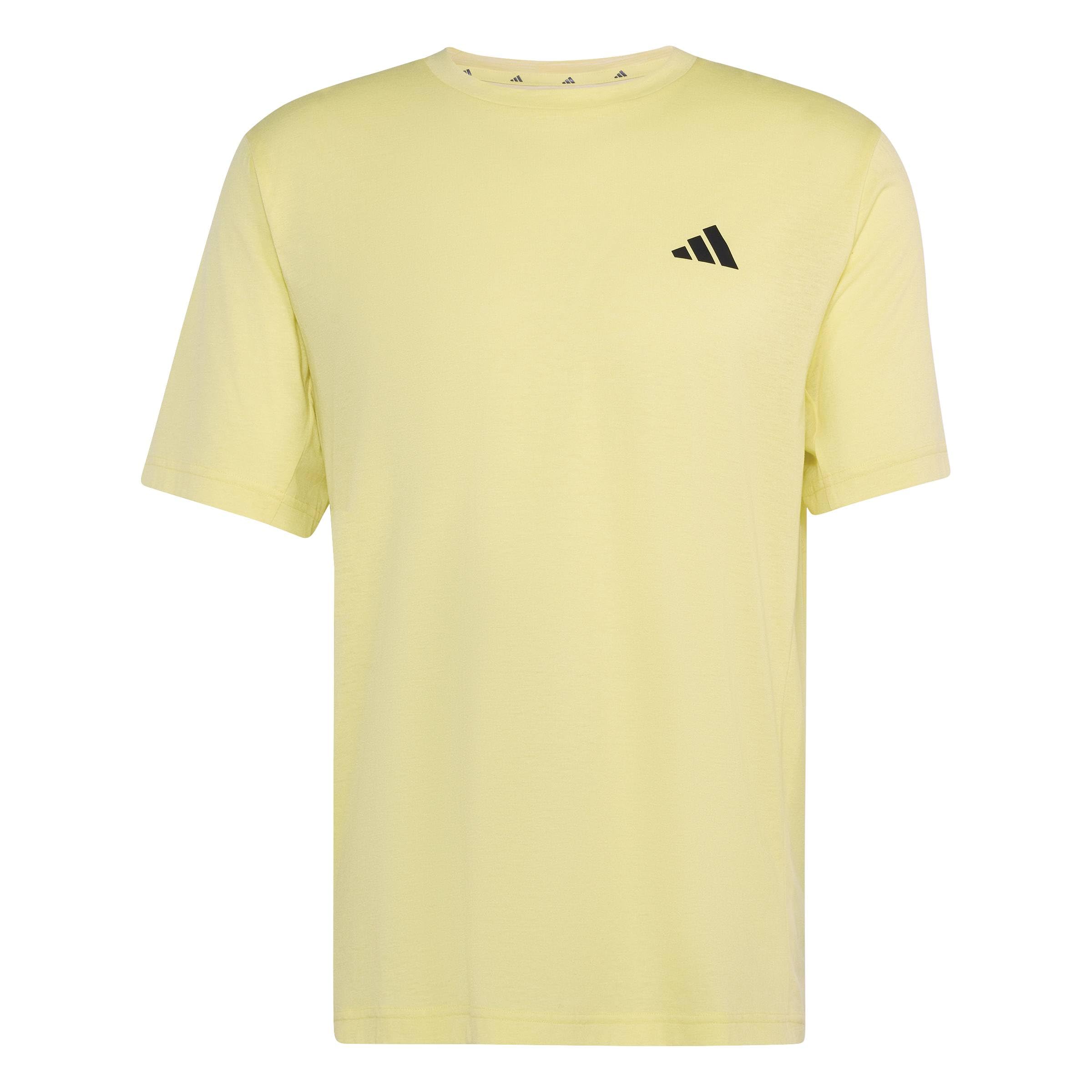 adidas Men's Workout Essentials Flex Shirt, Pure Lemon Mel., XXL