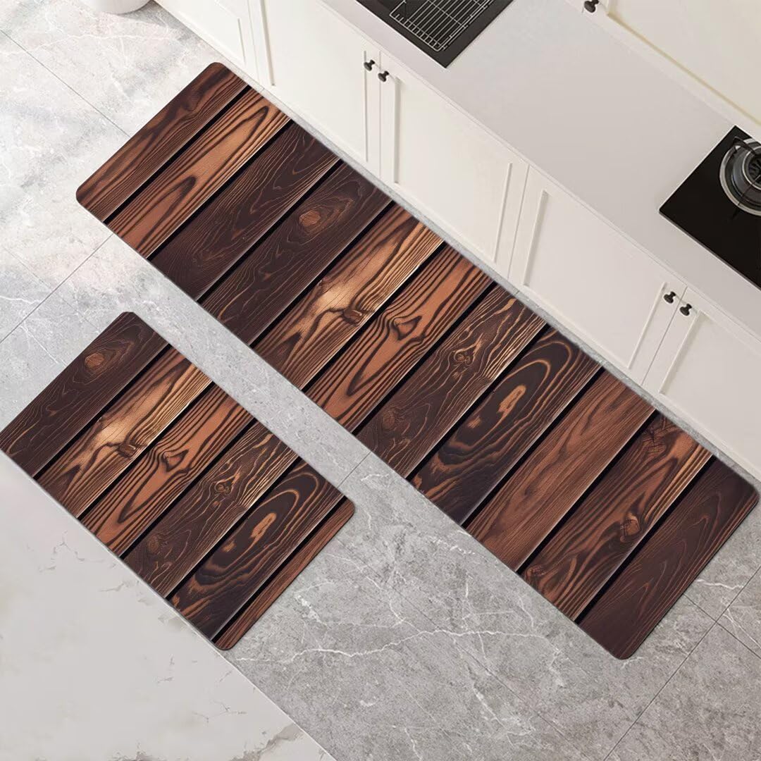 Alfombras de cocina lavables antideslizantes alfombra baño secado rápido pasillo comedor 2 ud 1