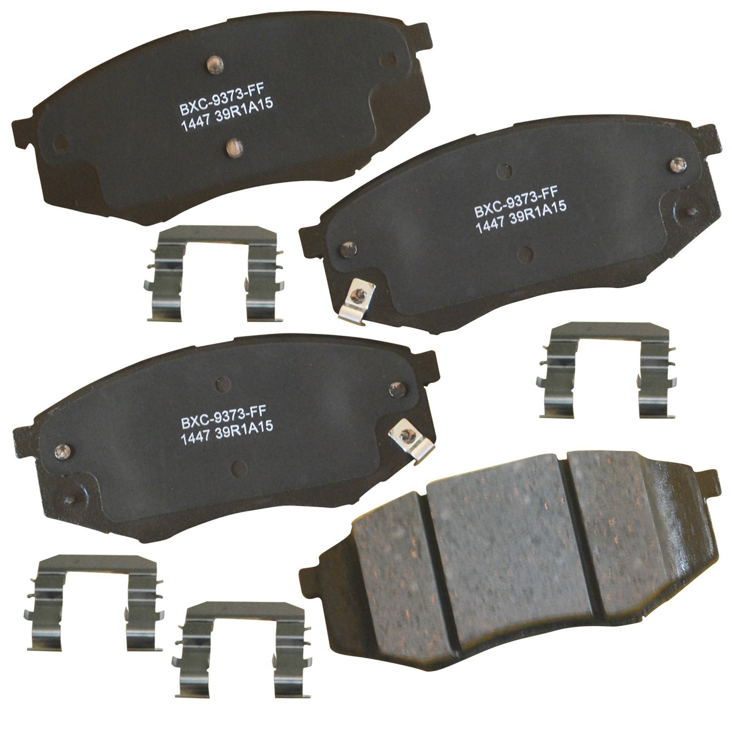 Bendix Premium SBC1447 Ceramic Front Brake Pads for Hyundai Tucson 2012-2010, Kia Sportage 2011