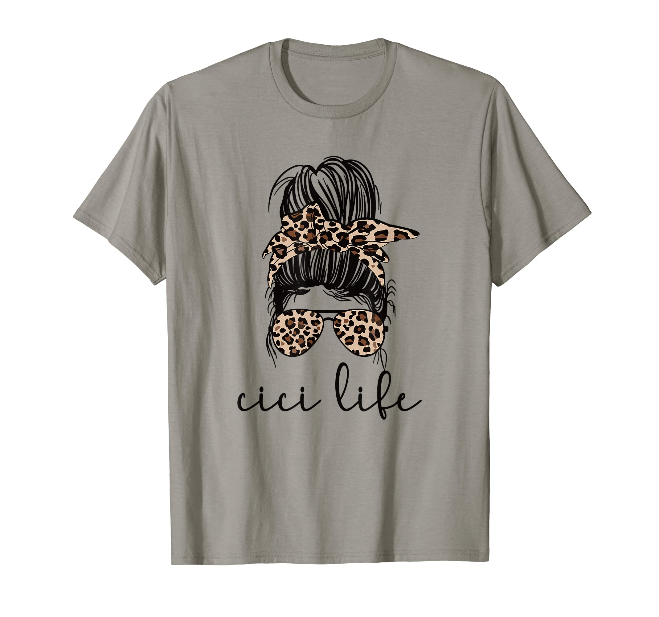 Cici Life Blessed Cici Grandmother Cici Grandma T-ShirtOEKO-TEX STANDARD 100