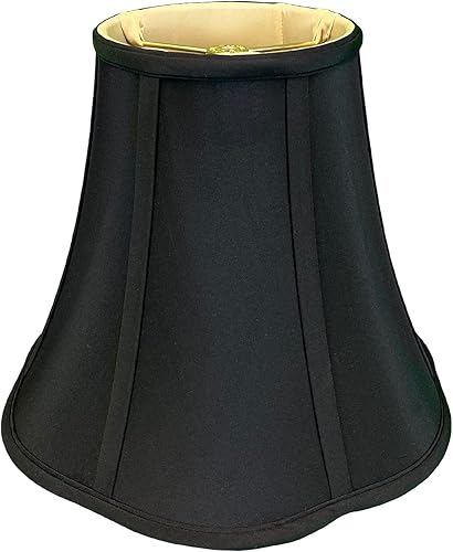 Royal Designs - Pantalla de campana de esquina exterior con parte inferior acampanada, color negro, 5 x 10 x 8.25 pulgadas