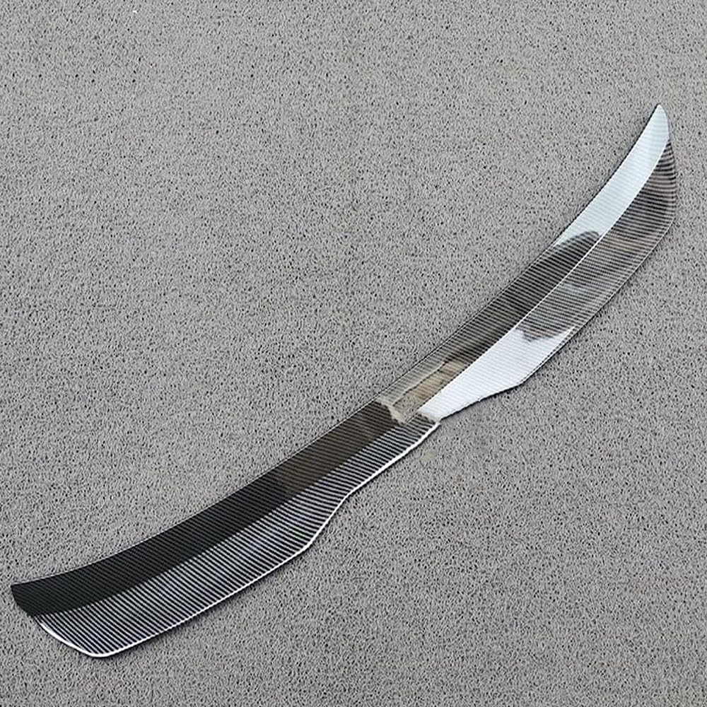 Spoiler Style Carbone Pour Fiat Bravo II (2006-2016) - Noir Brillant - Améliore L'aérodynamisme Et Le Look ! - 9