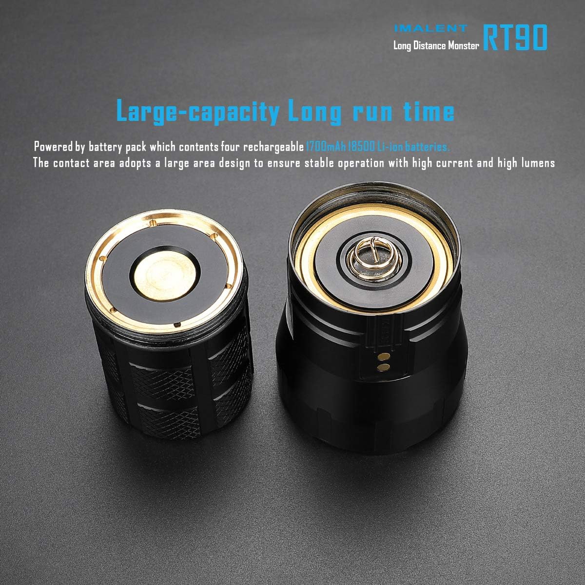 IMALENT Rechargeable Flashlight Tactical Handheld Photo