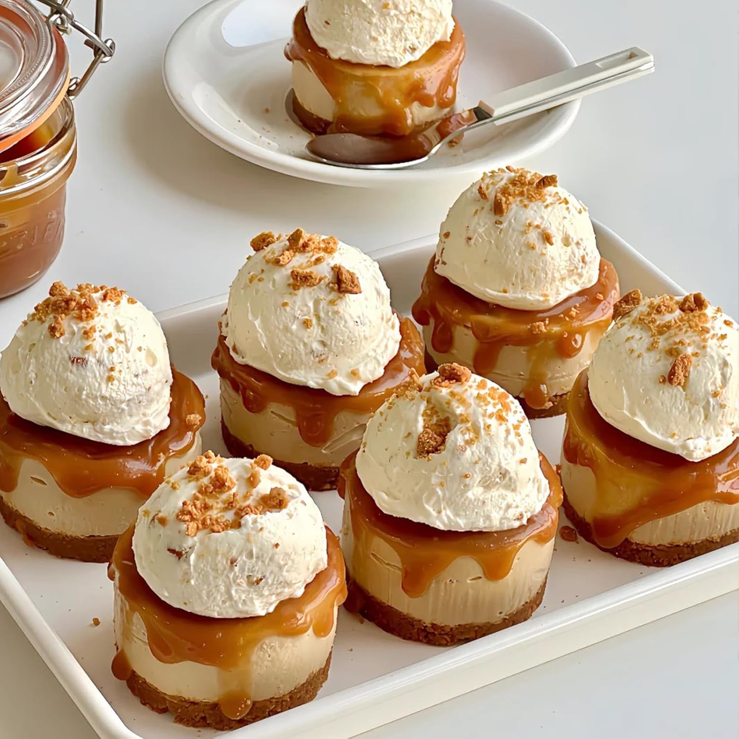 Silicone Muffin Tray for Air Fryer 1Pcs, 4-Cups Nonstick Muffin Pans with Carrying Handle, Silicone Cake Pans for Baking Cupcakes Pudding Dessert Quiches Tart, Grey - Image 5