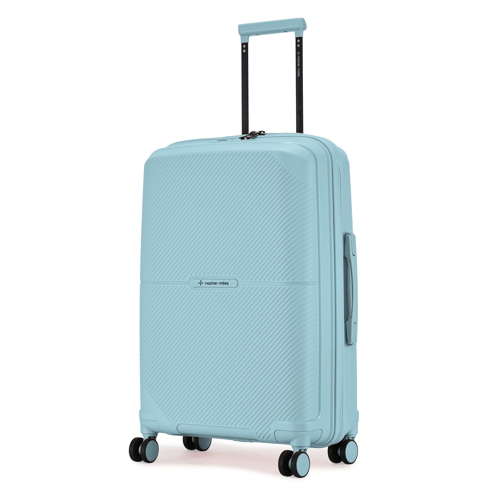 Hawaii TSA Lock and Anti-Theft Hard-Sided Spinner Polypropylene Check-in Luggage Pastel Green 24 inch |65cm Trolley Bag | Suitcase
