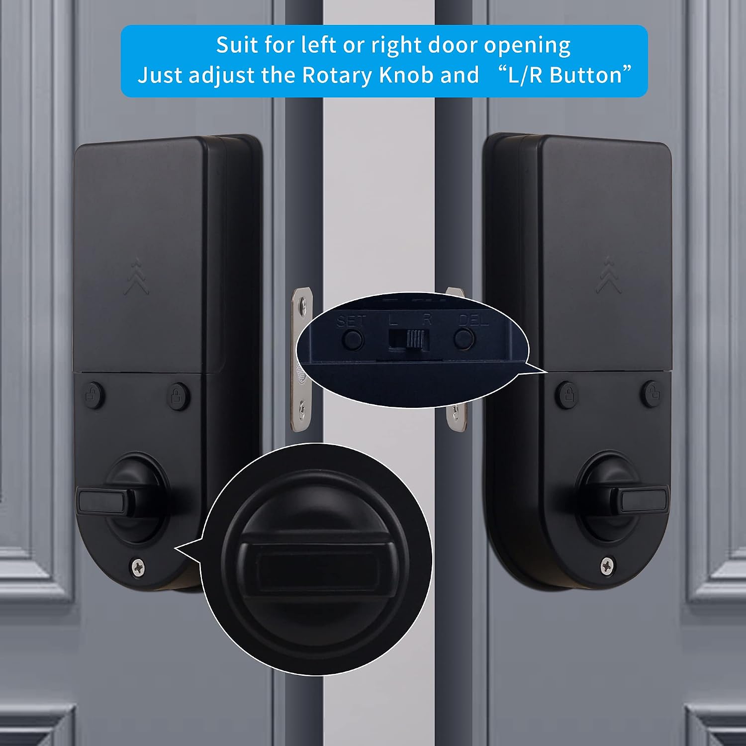Door Handing Adjustment for HARFO D02 Lock