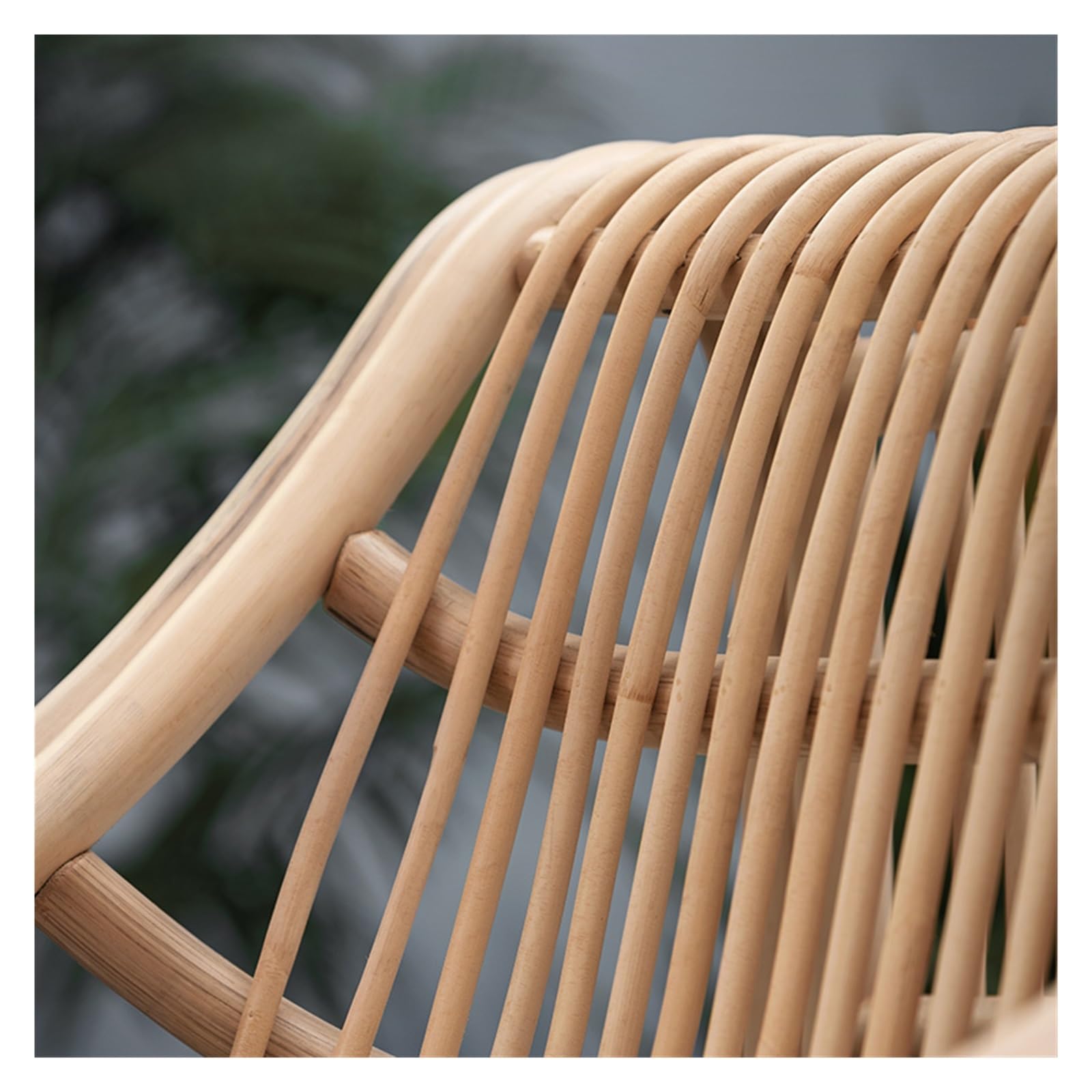 Sedia in vimini e rattan, Poltrona, sedia in rattan, sedia casual, mobili da giardino for patio esterno, Mobili da giardino e patio