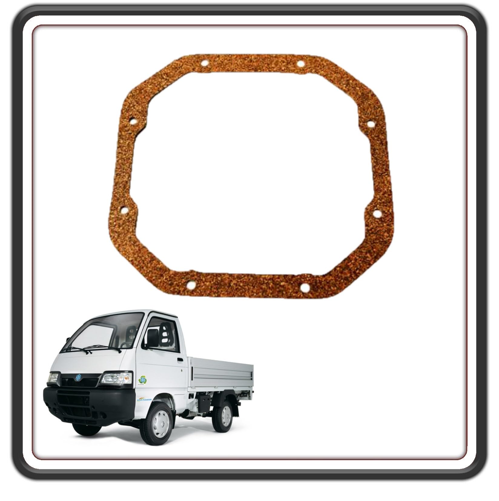 GUARNIZIONE SCATOLA COPERCHIO DIFFERENZIALE PER PIAGGIO PORTER 1000 - PORTER 1300 BENZINA 16V FINO AL 2009 MOTORE DAIHATSU - PIAGGIO PORTER 1200 1400 DIESEL FINO AL 2008 ORIGINALE
