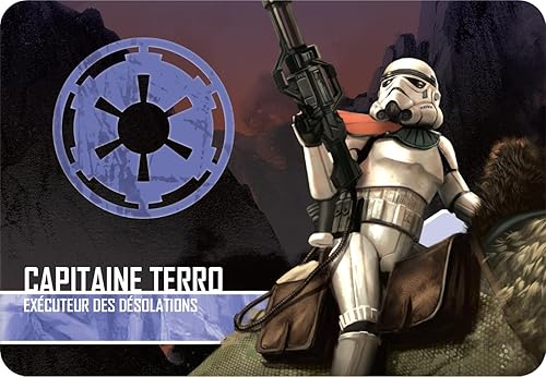 Miniatura 2 de Asmodee - Imperio de Agresión de Star Wars Capitán Terro ffswi35, No