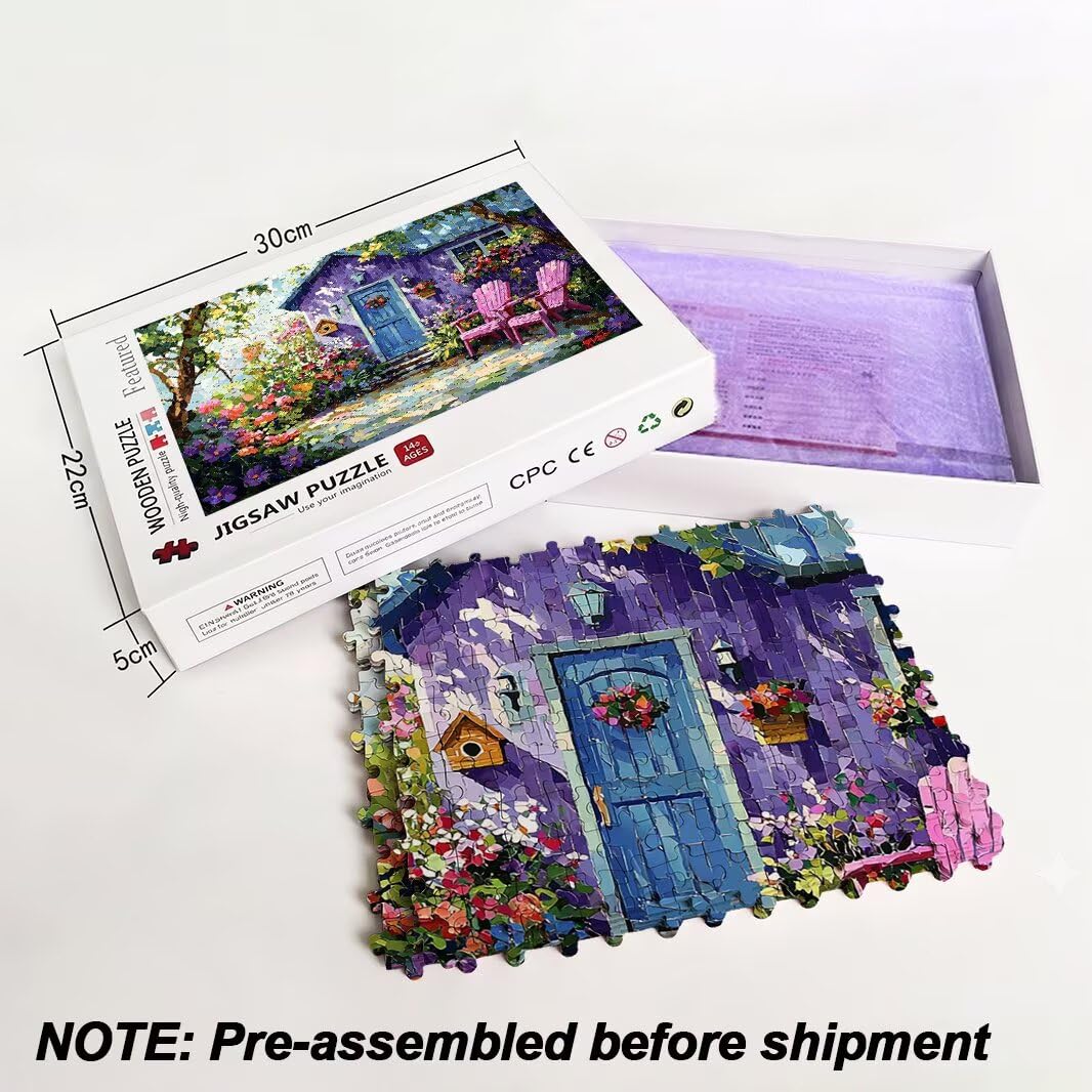 Puzzle 1000 Pièces Adultes, Puzzle Jardin Impossibles pour Adultes -4620