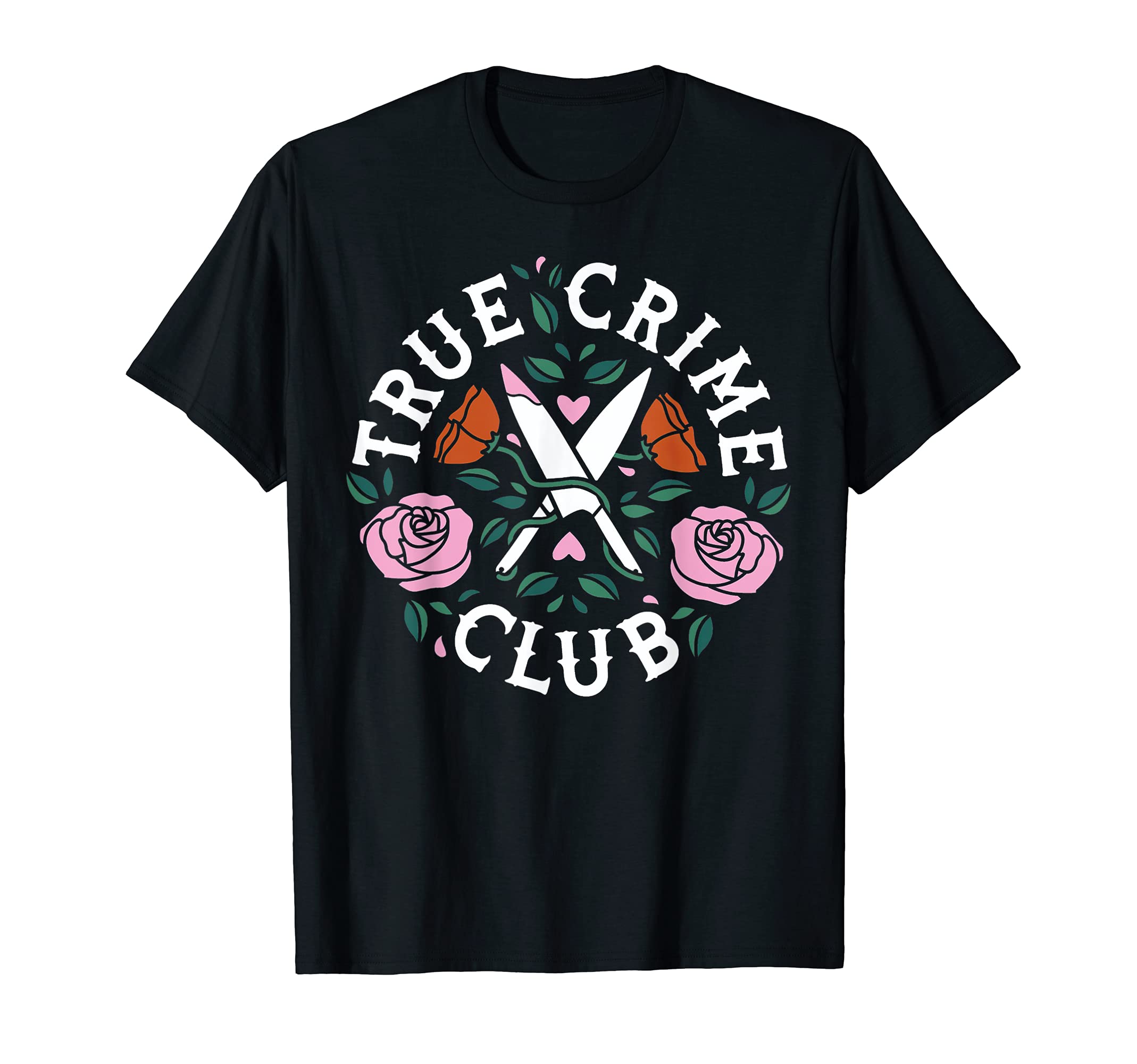 True Crime Club Flower T-Shirt