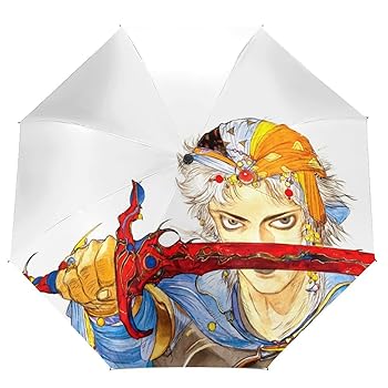 Amazon | 天野喜孝図 アニメ 人気漫画 逆さ傘 メンズ レディース