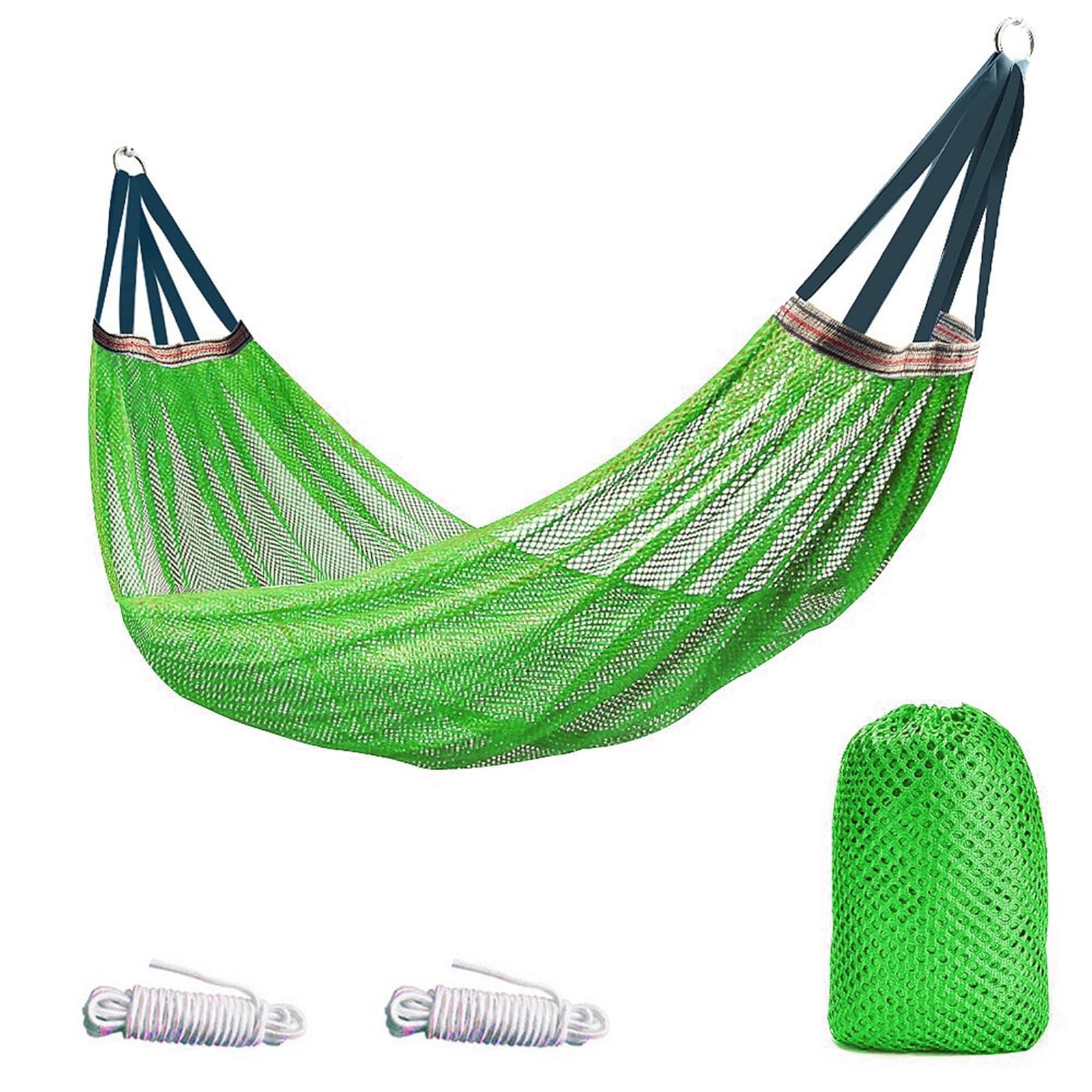 Lightweight Hanging Chair Swing - Portable Hammock for Indoor & Outdoor Use, 250kg Capacity, Multiple Colors(Green)