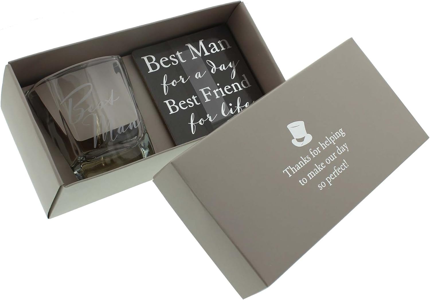 bicchiere da lettura per uomini