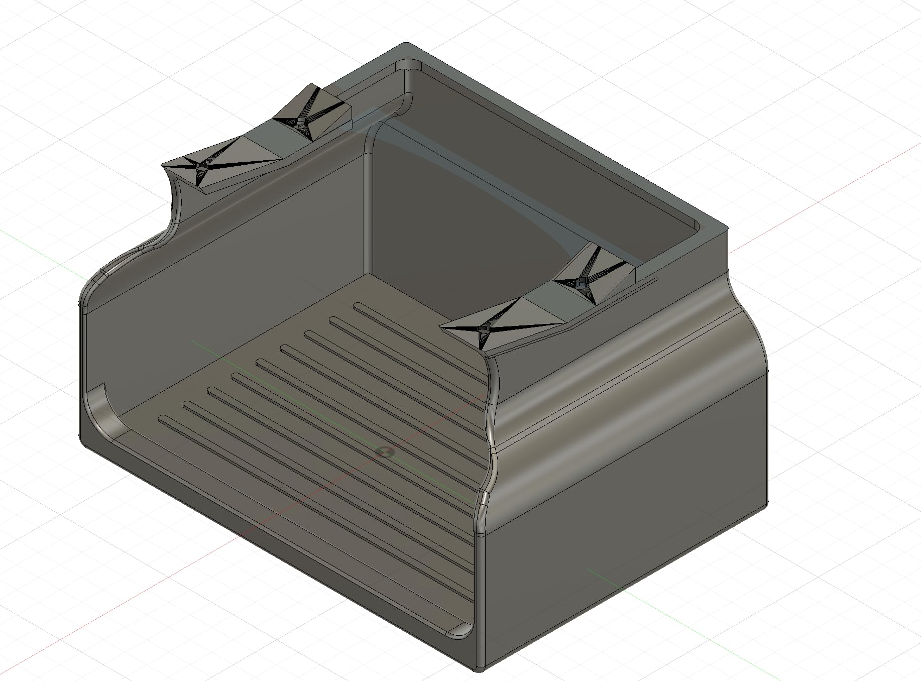 Generico Portaoggetti Citroen AMI Opel Rocks FIAT Topolino vano Organizer ripiano Accessori ComputerBit2000